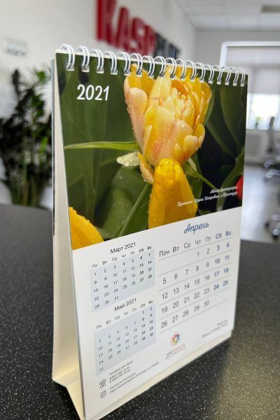 Печать настольных календарей