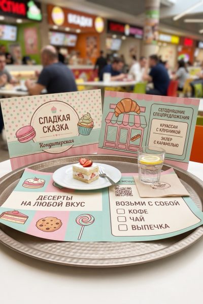 Плейсметы в Типографии Касп